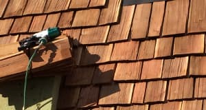 Cedar Shake Installation